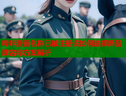 哔咔漫画名称已被注册该如何选择新品牌名称方案解析